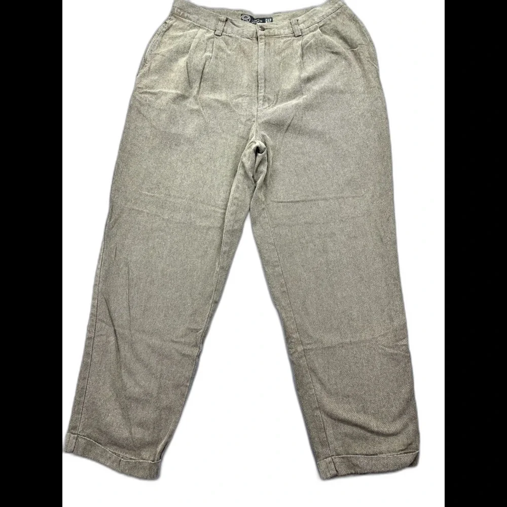 Vintage Gap Pants Men Tag Size 36x32‎ Relaxed Fit Faller Cut Straight Leg Cotton